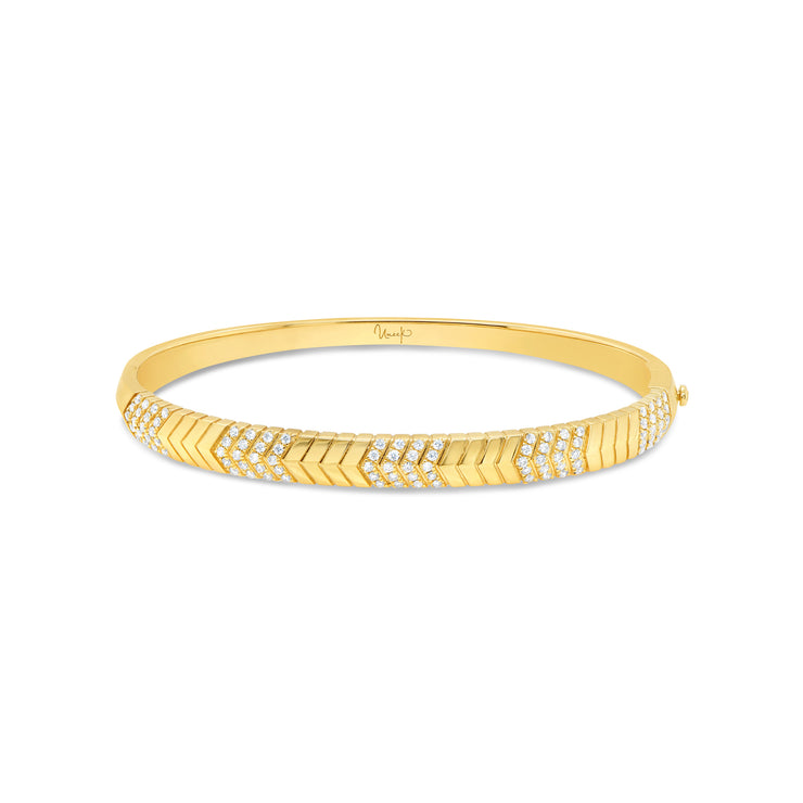 Uneek Gatsby Collection Clasp Bangle