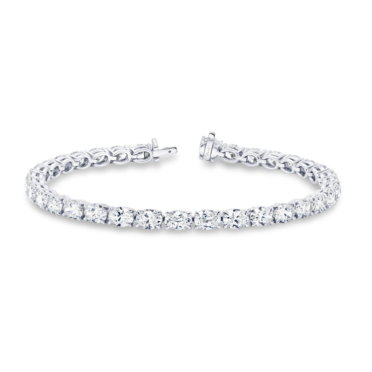 Uneek Signature Collection Oval Tennis Bracelet