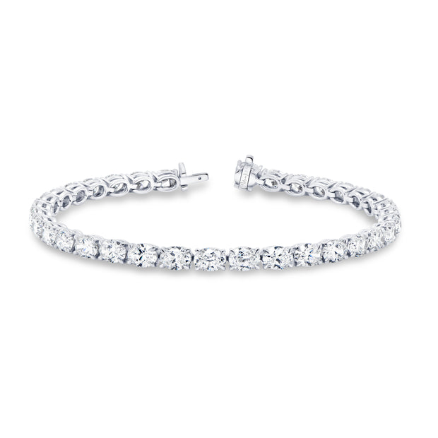 Uneek Signature Collection Oval Tennis Bracelet