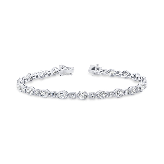 Uneek Tennis Collection 1-Row Tennis Bracelet
