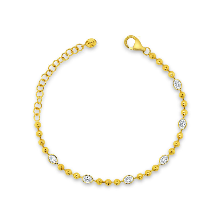 Uneek Bouquet Collection Chain Bracelet
