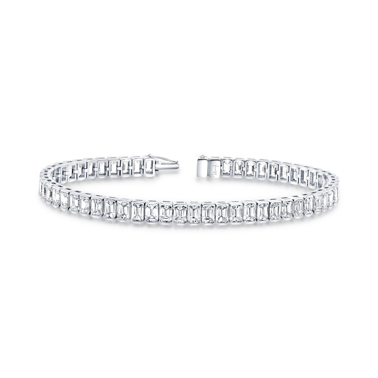 Uneek Signature Collection Bezel Tennis Bracelet