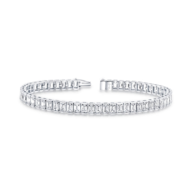 Uneek Signature Collection Bezel Tennis Bracelet