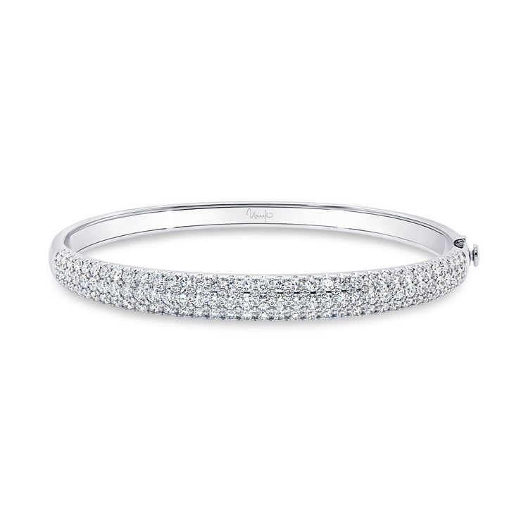 Uneek Cluster Clasp Bangle