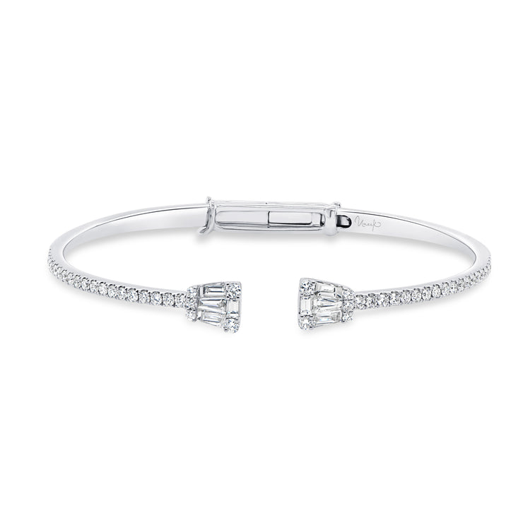 Uneek Stackable Collection Clasp Bangle