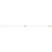Bezel-Set Link Bracelet