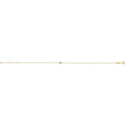 Bezel-Set Link Bracelet