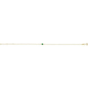 Bezel-Set Link Bracelet