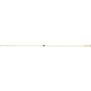 Bezel-Set Link Bracelet