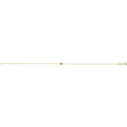 Bezel-Set Link Bracelet