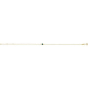 Bezel-Set Link Bracelet