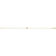 Bezel-Set Link Bracelet