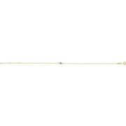 Bezel-Set Link Bracelet