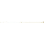 Bezel-Set Link Bracelet