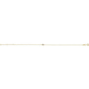 Bezel-Set Link Bracelet