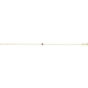 Bezel-Set Link Bracelet