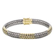 Gent Bracelet in 14k Gold with Diamonds