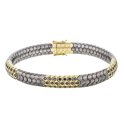 Gent Bracelet in 14k Gold with Diamonds