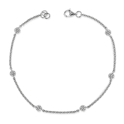 Bracelet in 18k Gold with Diamonds