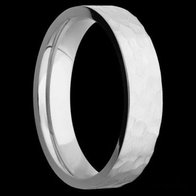 5 mm wide Flat Cobalt Chrome band.