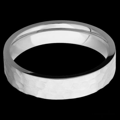 5 mm wide Flat Cobalt Chrome band.