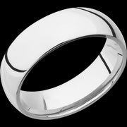 7 mm wide Domed Cobalt Chrome band.