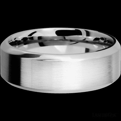 8 mm wide High Bevel Cobalt Chrome band.