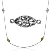Necklace in 18k Gold with Diamonds