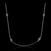 Necklace in 18k Gold with Diamonds