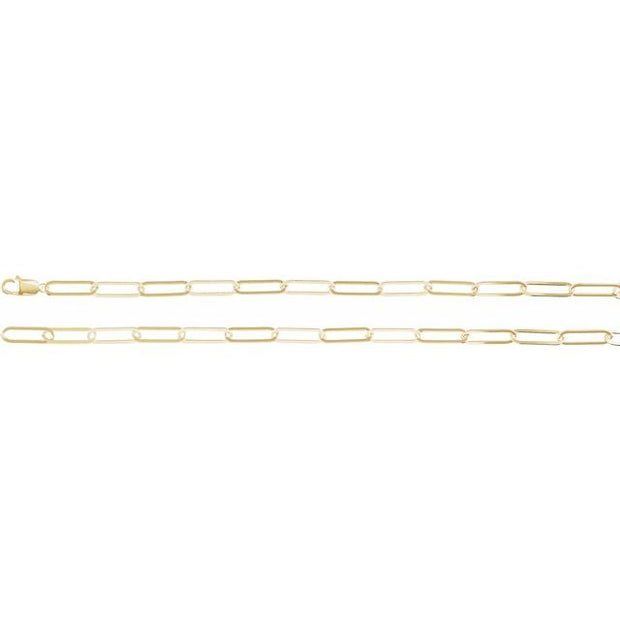 6.2 mm Paperclip-Style Chain