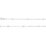 Pearl Station Necklace