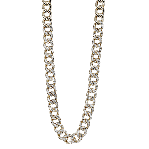Necklace in 18k Gold with Diamonds