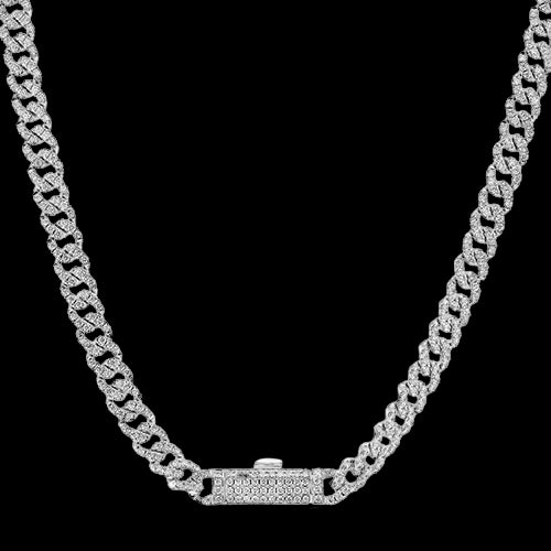 Necklace in 14k Gold with Diamonds