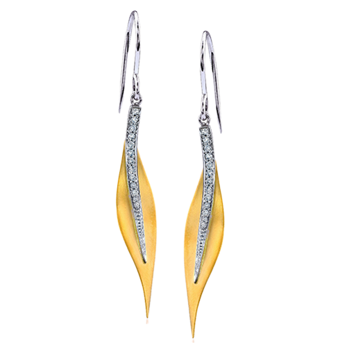 Earring in 18k Gold with Diamonds