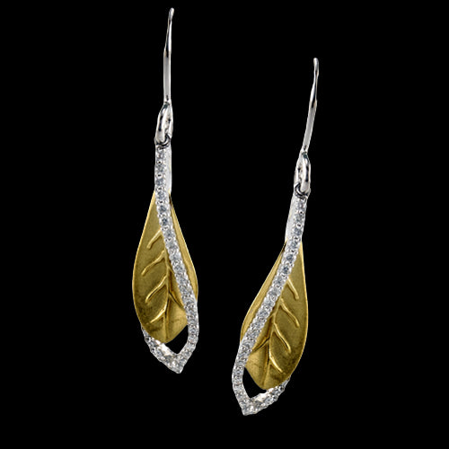 Earring in 18k Gold with Diamonds