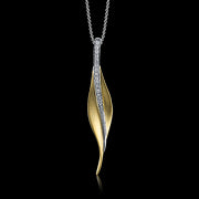 Pendant in 18k Gold with Diamonds
