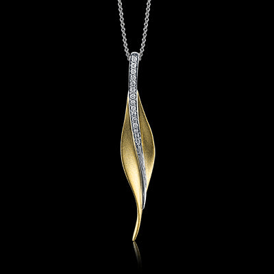 Pendant in 18k Gold with Diamonds