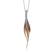 Pendant in 18k Gold with Diamonds