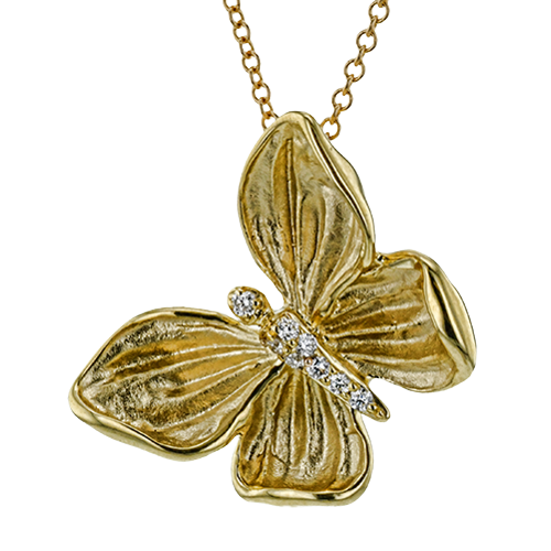 Pendant in 18k Gold with Diamonds