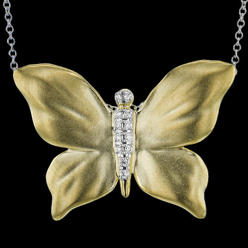 Pendant in 18k Gold with Diamonds