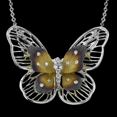 Pendant in 18k Gold with Diamonds