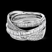 Right Hand Ring in 18k Gold with Diamonds