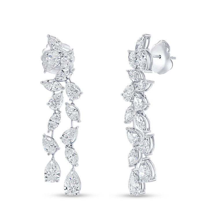Uneek Signature Collection Chandelier Earrings