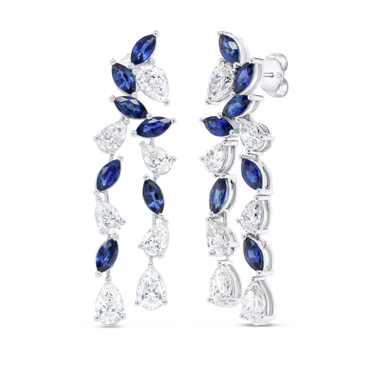 Uneek Precious Collection Chandelier Earrings