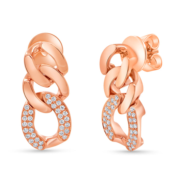 Uneek Legacy Collection Link Earrings