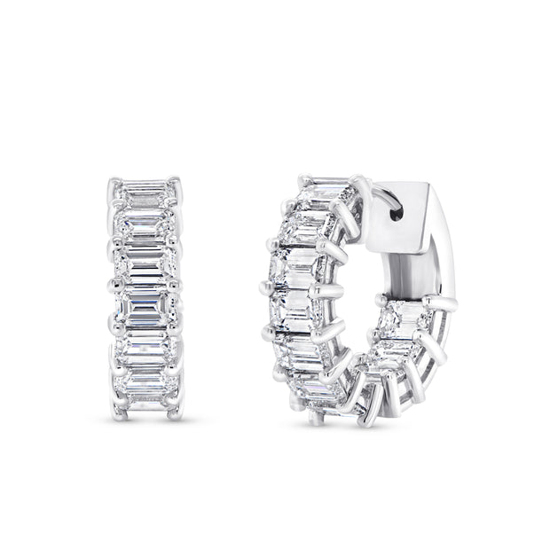 Uneek Signature Collection Huggie Earrings