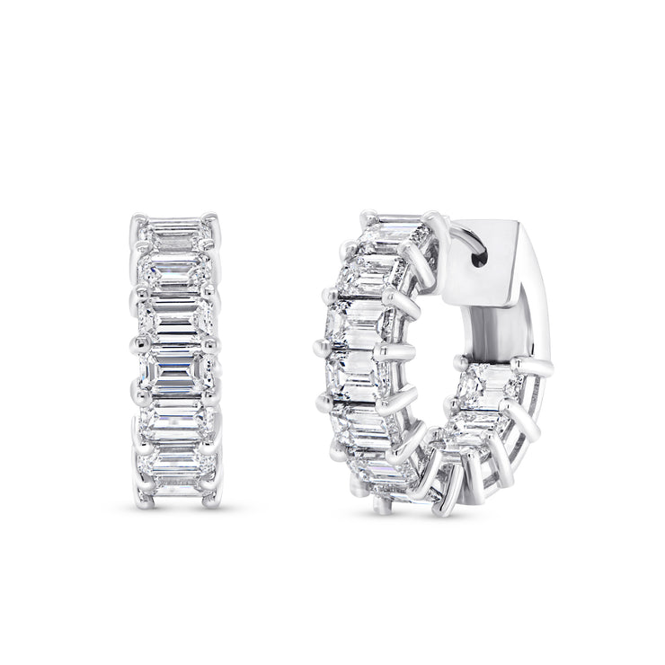 Uneek Signature Collection Huggie Earrings