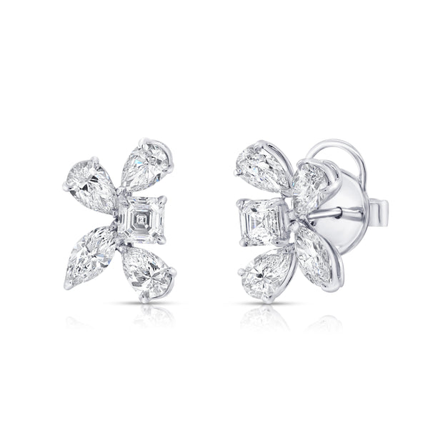 Uneek Signature Collection Diamond Stud Earrings