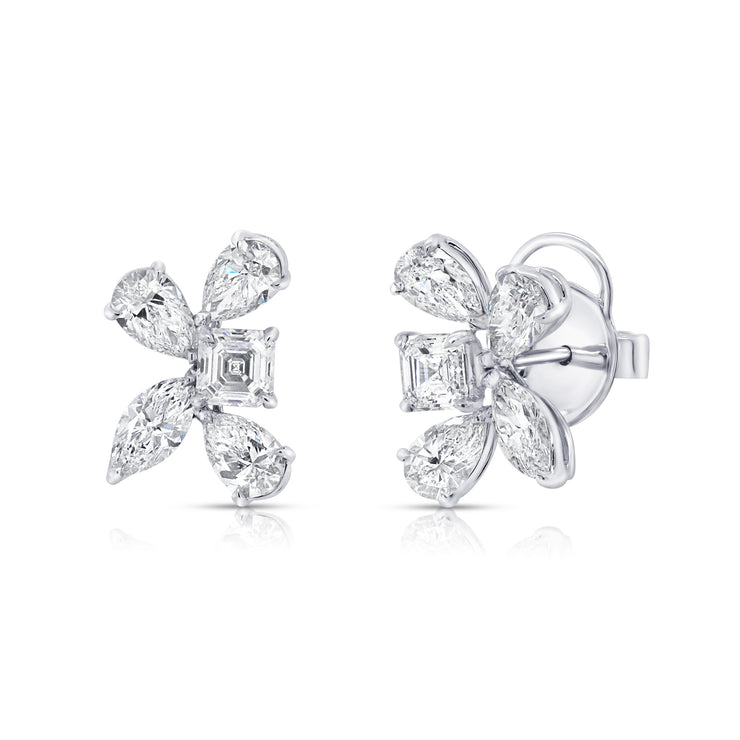 Uneek Signature Collection Diamond Stud Earrings