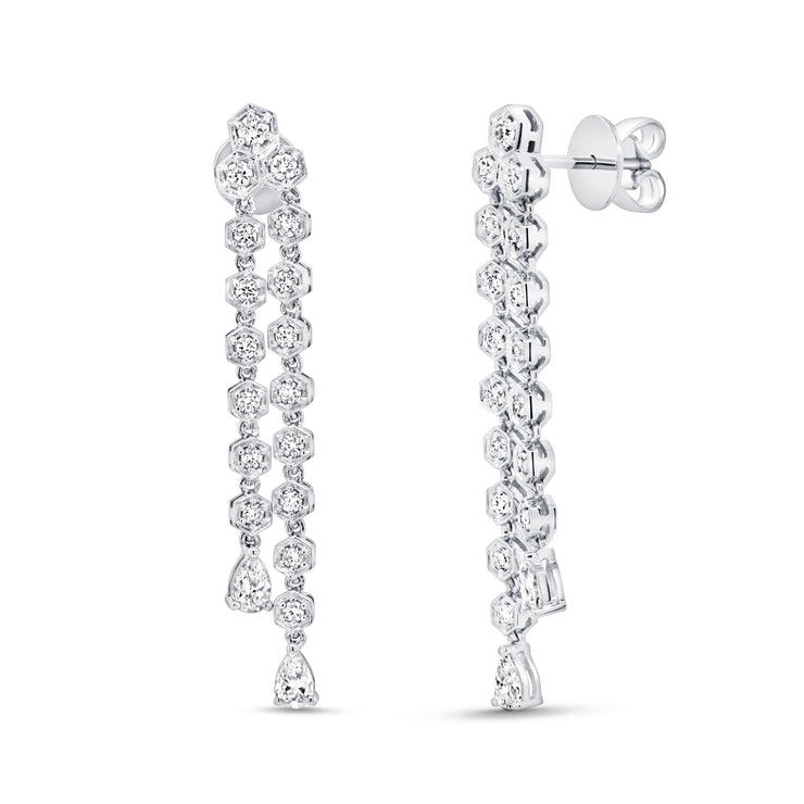 Uneek Gatsby Collection Chandelier Earrings
